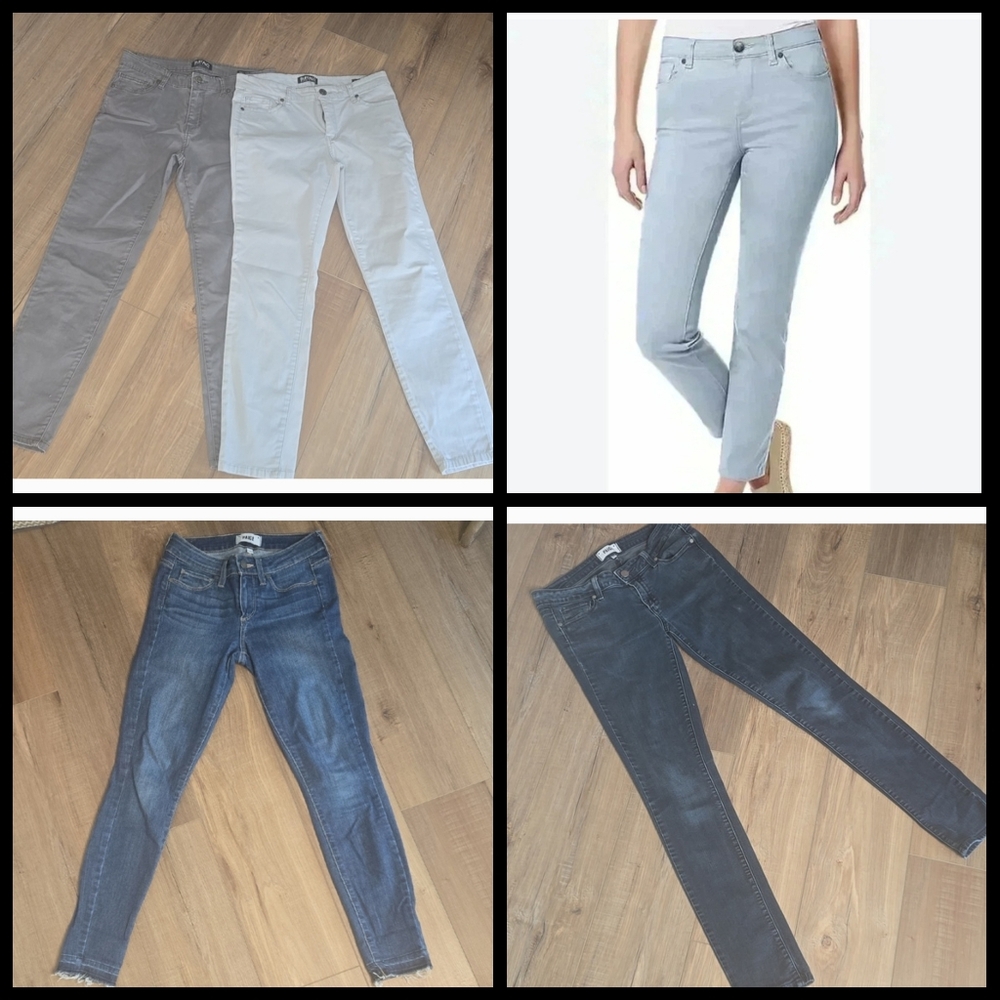 Bundle PAIGE BUFFALO DAVID BITTON lot Of Jeans 4 Piece